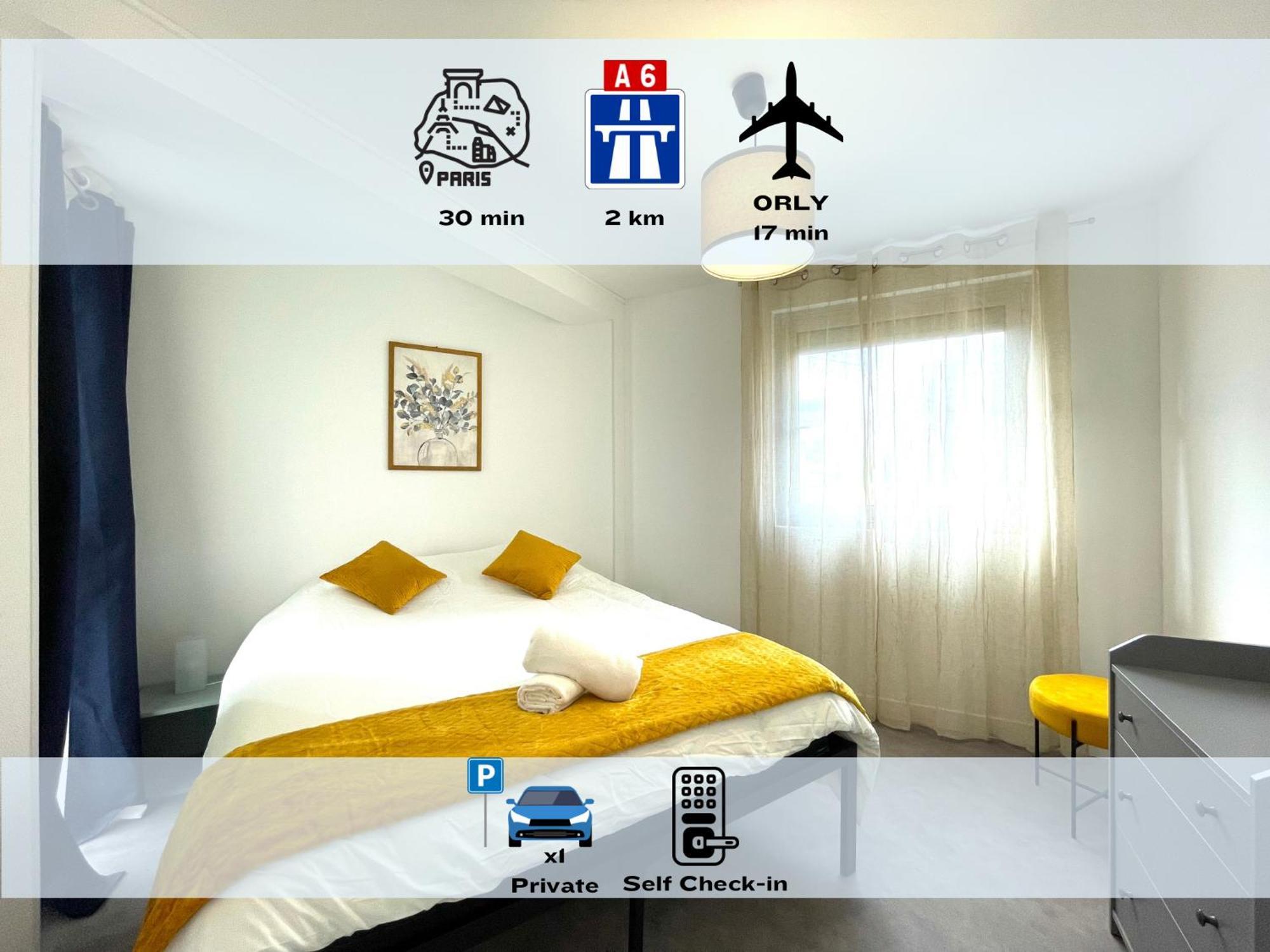 Les Entrepreneurs - Appartements Neufs Et Spacieux, Proche Rer C Et Aeroport Orly Morangis  Exterior foto