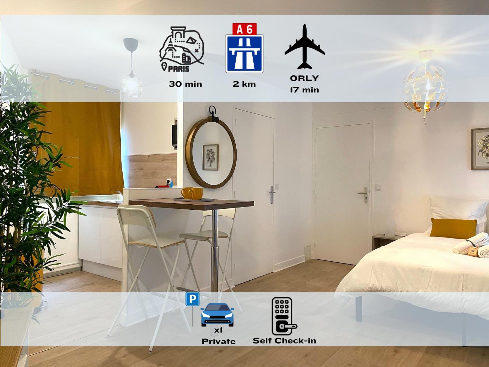 Les Entrepreneurs - Appartements Neufs Et Spacieux, Proche Rer C Et Aeroport Orly Morangis  Exterior foto